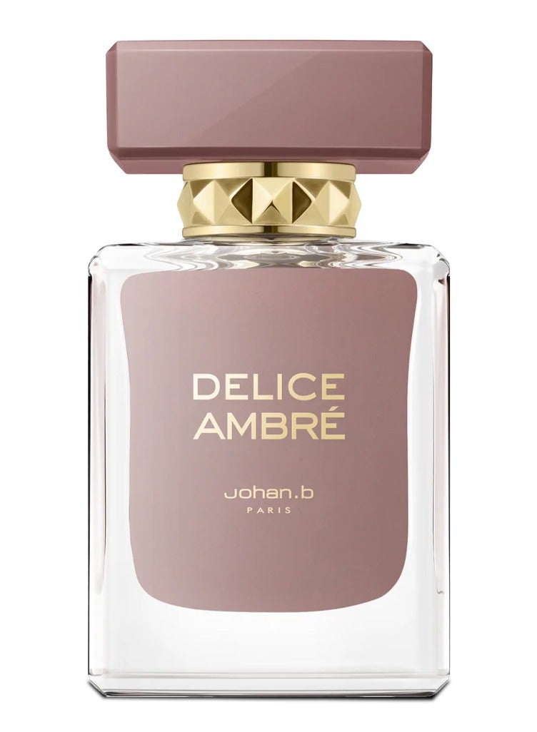 johan.b DELICE AMBRE PARIS EAU DE PARFUM SPRAY 85ml - Image 2