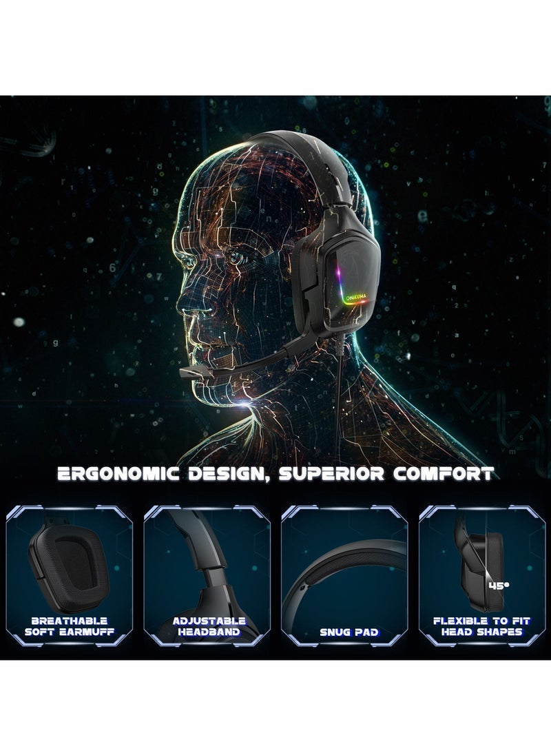 TIGER K20 3.5mm Stereo Gaming Headphones for PS4 – High-Quality Gaming Earphone with Clear Sound, Comfortable Fit, Noise Isolation, Adjustable Mic, Compatible with PS4, Xbox, PC, and Mobile - Image 5