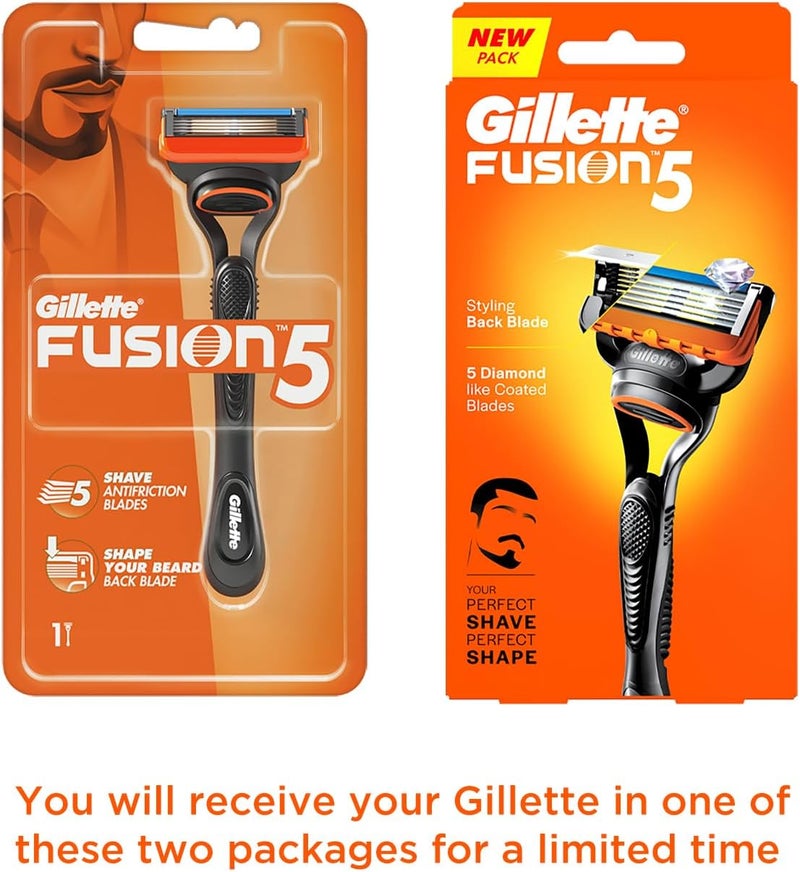 Gillette شفرة حلاقة جيليت فيوجن 5 باور للرجال: مقبض + 1 شفره قابلة للتعبئة - Image 2