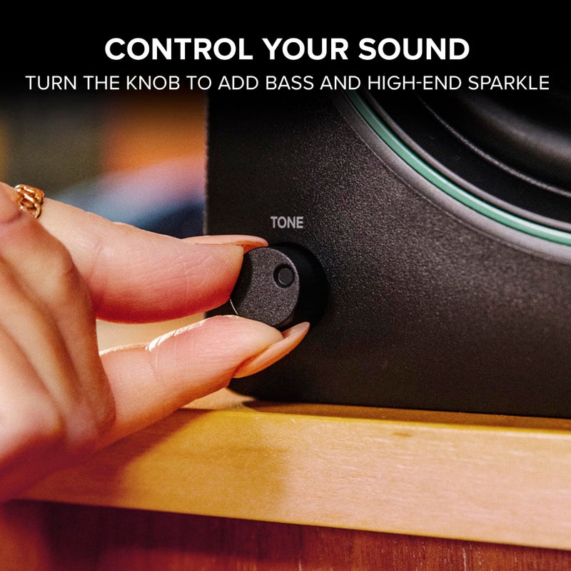 Mackie CR4.5 4.5" Creative Reference Powered Studio Monitors with Tone Knob and Location Switch â€” Active Speakers for Music Production, Desktop Computer, Gaming, HiFi Listening - Image 2