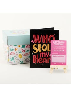 Oye Happy Oye Happy Butterfly Gift Box : Valentine's, Anniversary, or Birthday surprise for Couples. Ideal for Him/Her, Husband/Wife, Lover, Fiance. Best for Long Distance Love! (Easel & Greeting card)  - Image 4