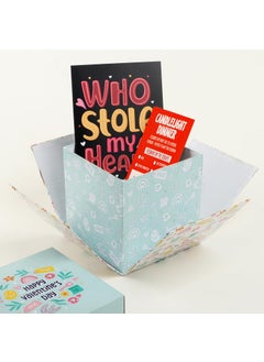 Oye Happy Oye Happy Butterfly Gift Box : Valentine's, Anniversary, or Birthday surprise for Couples. Ideal for Him/Her, Husband/Wife, Lover, Fiance. Best for Long Distance Love! (Easel & Greeting card)  - Image 3