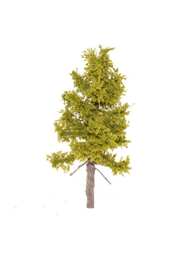 Miniature Simulation Wire Plant Sand Table Model Hand-made Platform With Base Paste Scene Trunk Proportion-Color:Autumn Tree 12cm  - Image 5