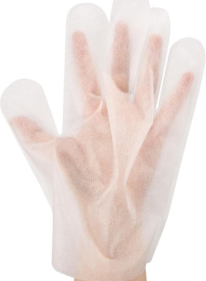 Non Woven Fabric Moisturizing Gloves For Overnight Dry Hand Treatment 50 Pairs - Image 3