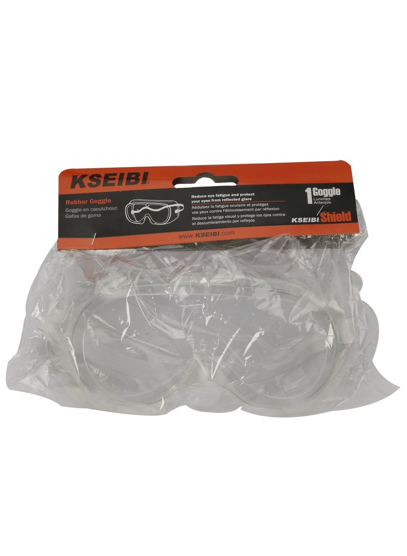 KSEIBI Safety Glasses / Solo, "Clear, PE, Clear Safety Glasses for Men, 100% UV Resistant Eye Protection Glasses, Protective Eyewear, to Provide Eye Protection in Various Work Environments. - Image 5