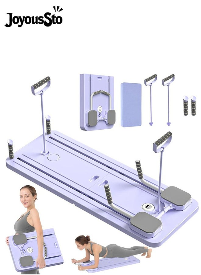 JoyousSto Pilates Board,Multifunctional Abdominal Board, Ab Core Trainer, Ab Trainer Machine, Ab Board, Exercise Board, Abs Workout Equipment, Core Workout Equipment,Purple  - Image 1