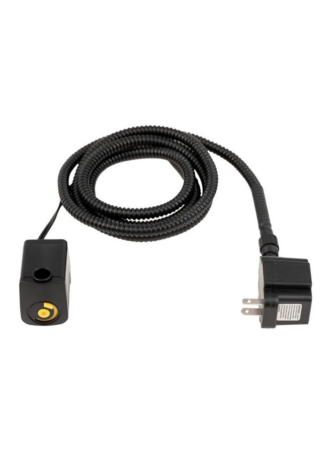 PetSafe Replacement Pump And Adaptor For The Drinkwell Outdoor Or Everflow Pet Fountains For Cats And Dogs  Easy To Clean  OutdoorRated Adaptor With AntiBite Cord Cover - Image 1