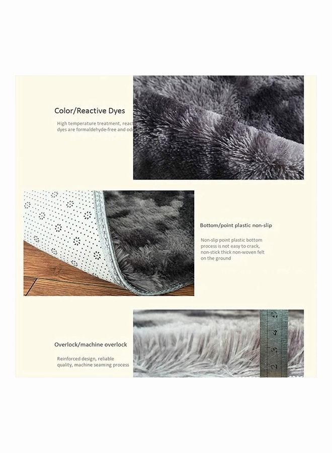 HOMESTAR Modern Rugs Fluffy Soft Touch Dazzle Sparkle Area Rug Carpet Large for Living Room Bedroom Floor Mat - Image 4