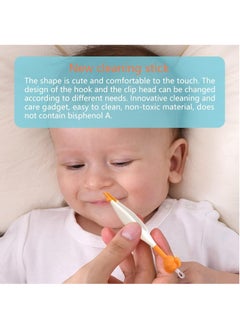 Gonice Baby Nose and Ear Cleaner, 2PCS Soft Flexible Rubber Nasal Booger Picker for Newborns and Infants, Safe and Gentle Dual Earwax and Snot Removal Tools, Essential Baby Care Products  - Image 3