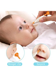 Gonice Baby Nose and Ear Cleaner, 2PCS Soft Flexible Rubber Nasal Booger Picker for Newborns and Infants, Safe and Gentle Dual Earwax and Snot Removal Tools, Essential Baby Care Products  - Image 4