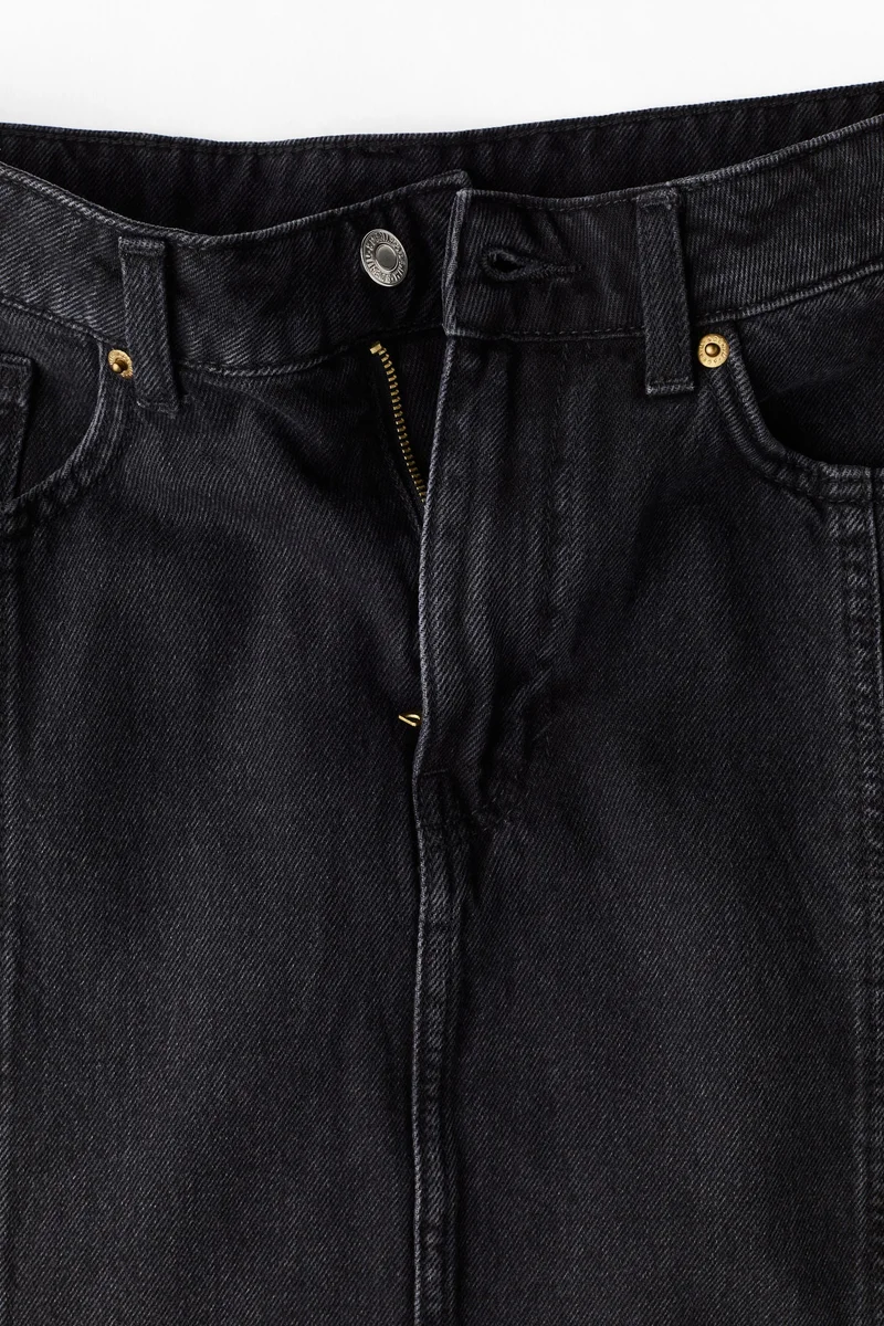 H&M Flared denim skirt