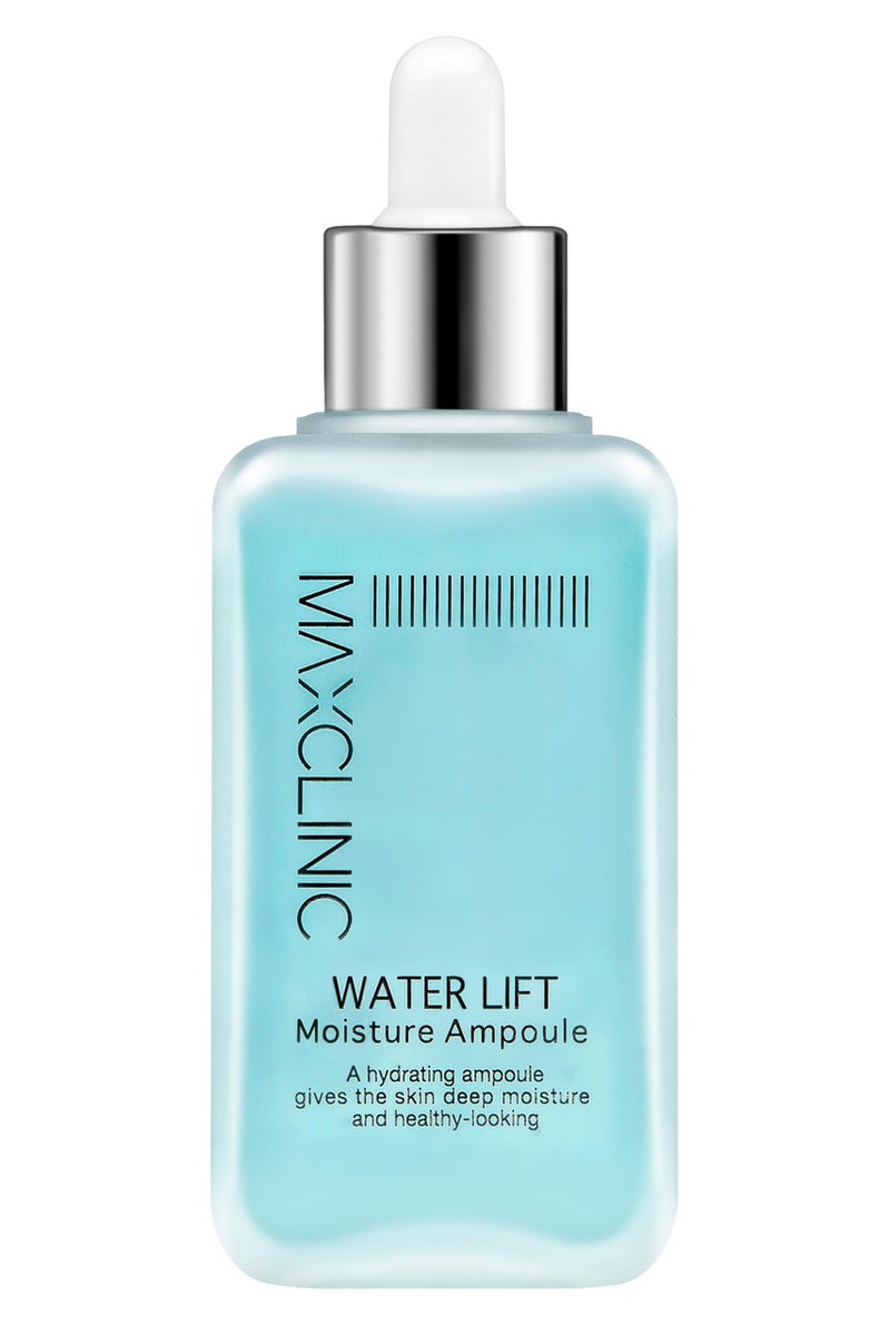 MAXCLINIC Water Lift Moisture Ampoule for Dry Skin | Deeply Hydrating Serum for Face | Fortifying Facial Serum & Ampoule Korean Skin Care | Highly Moisturizing Face Serum (3.38 fl oz) - Image 1