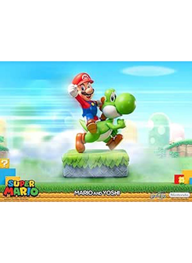 first4figures First4Figures Resin Super Mario & Yoshi Statue 