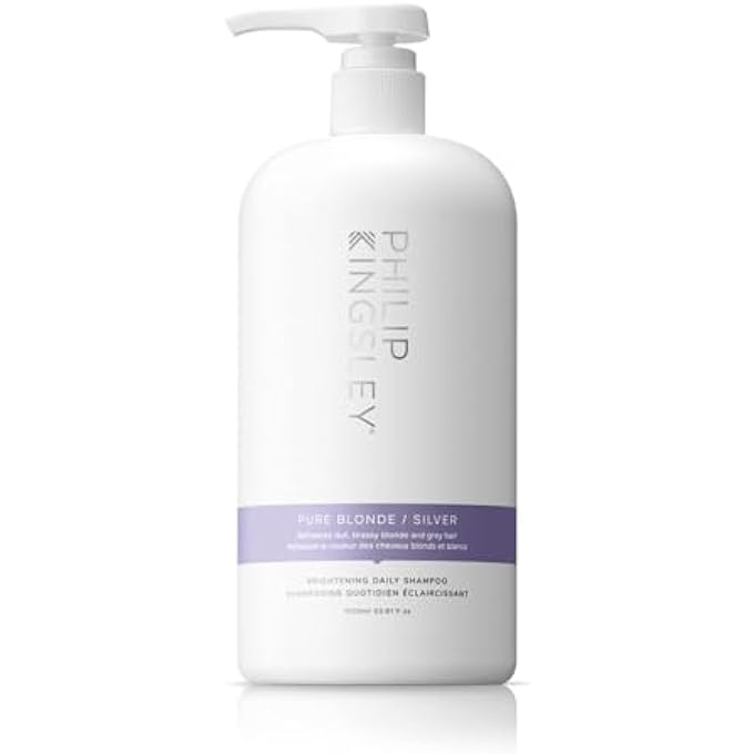 Philip Kingsley PURE BLONDE/SILVER BRIGHTENING DAILY SHAMPOO 1000ML/33.8OZ - Image 1