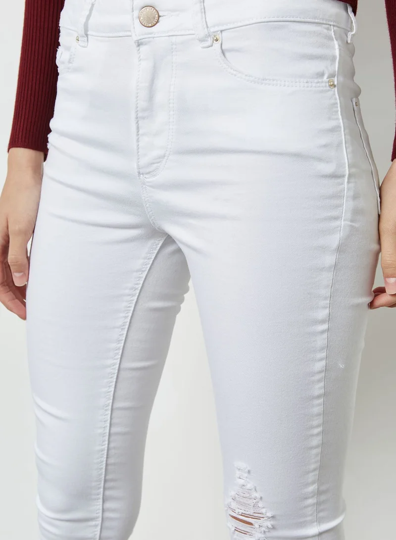 Miss Selfridge LIZZIE Knee Slit Jeans