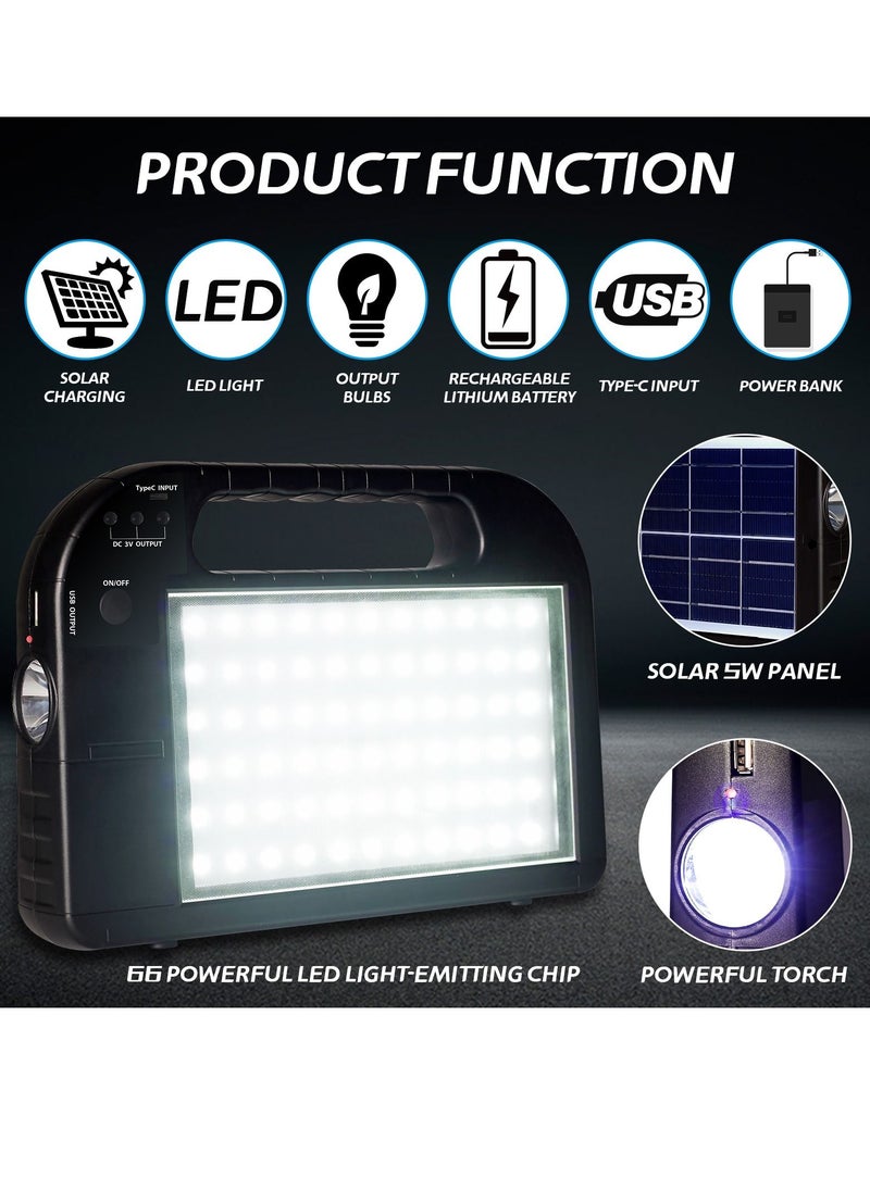 Solar Home Lighting System