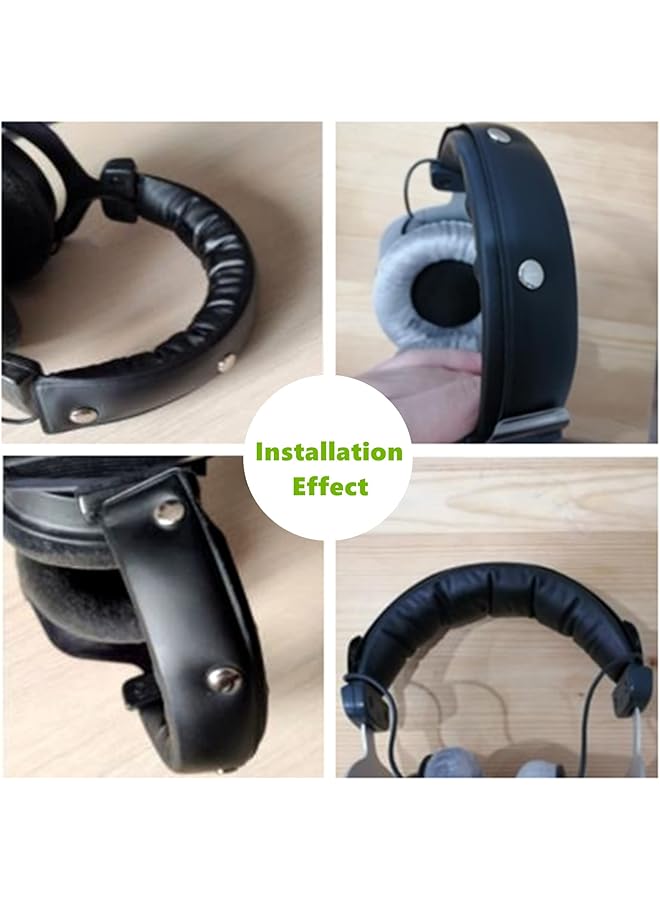 erorex Pcs Headband Cushion Pillow Replacement Compatible With Beyerdynamic Dt770 Pro Dt880 Pro Dt990 Pro Custom One Pro Headphone - Image 2