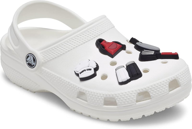 crocs كروكس جيبيتز 5 عبوة تعويذات الأحذية للمهن جيبيتز لكروكس الشيف صغير - Image 3