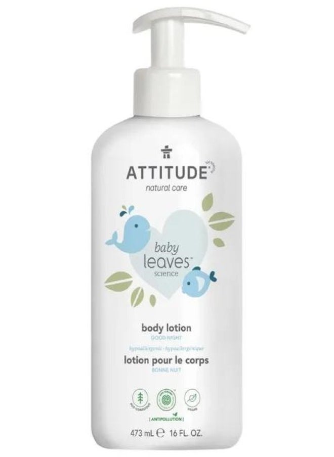 Attitude - Baby Leaves Science Body Lotion Good Night 473 ML - Image 1