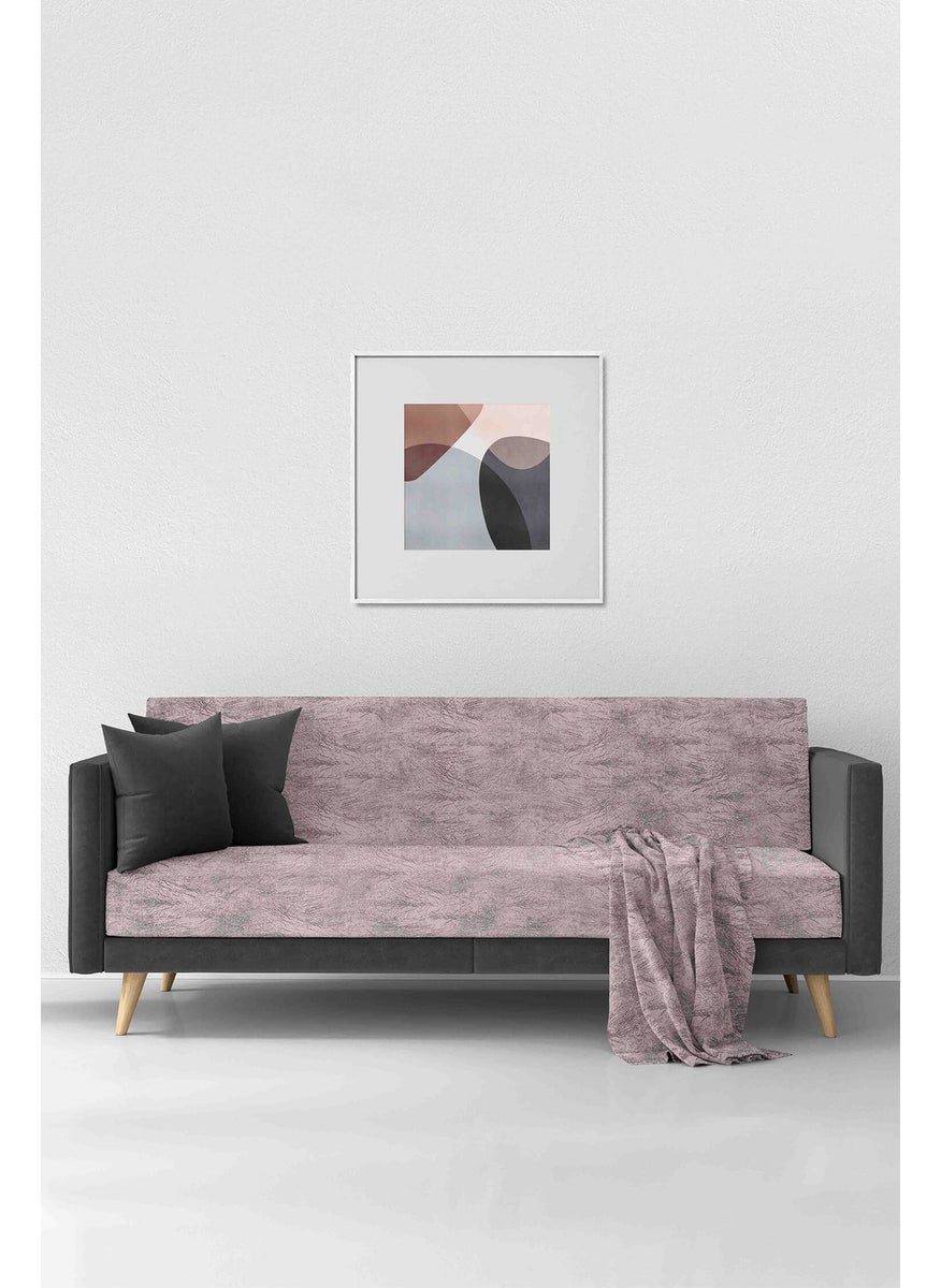 Fatih Foil Sofa Cover Powder Black  - Image 2