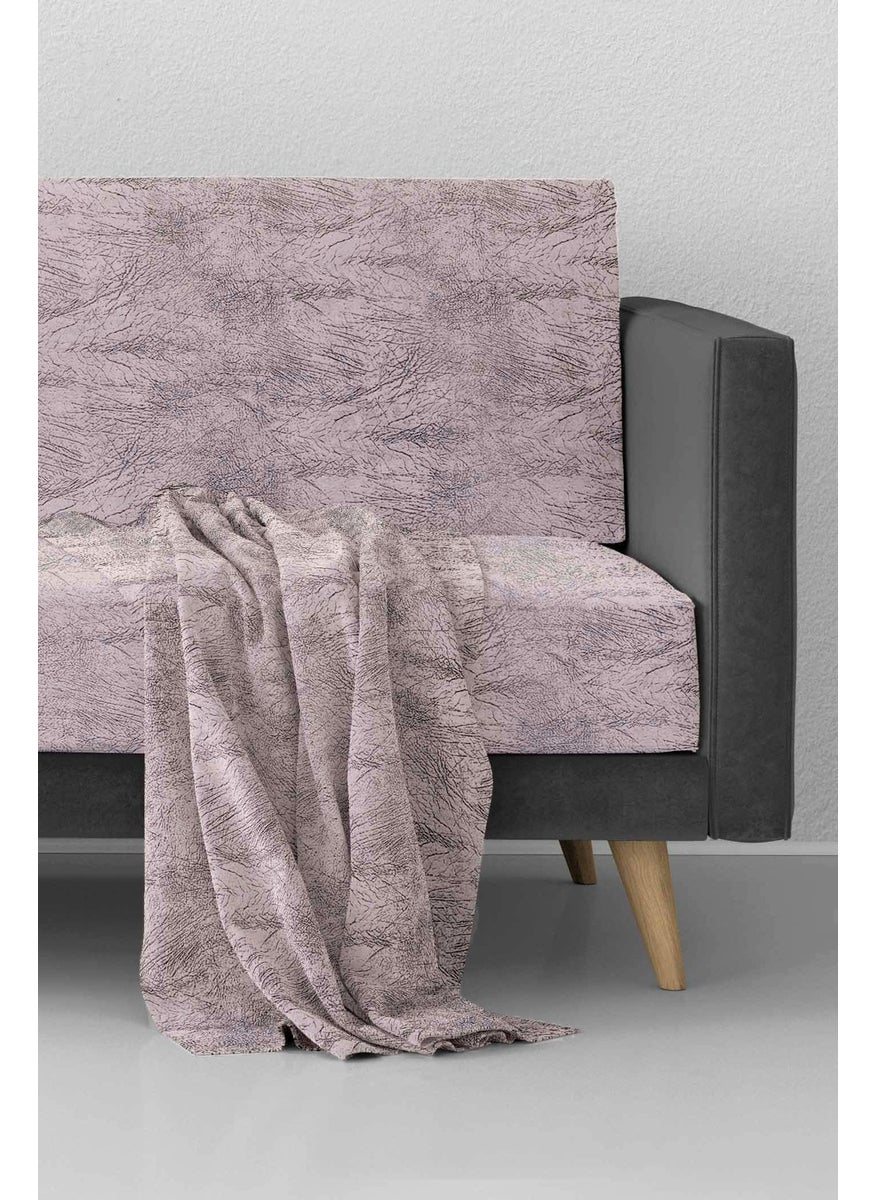 Fatih Foil Sofa Cover Powder Black  - Image 1
