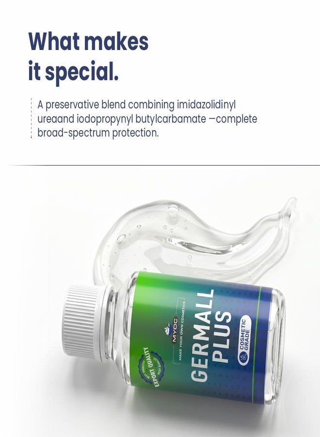 MYOC Germall Plus (60 ml / 2.02 fl oz - Cosmetic Grade Broad-Spectrum Preservative for Lotions, Serums, Shampoos, Conditioners & DIY Formulations - Image 3