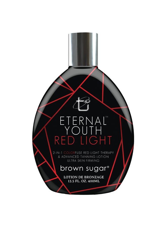 Brown Sugar Eternal Youth Red Light Advanced Tanning Lotion - 400ml - Image 1