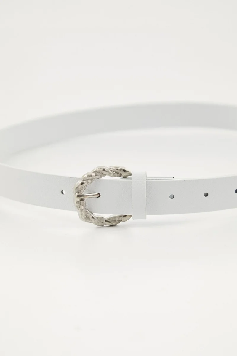 فولامودا Twisted Leather Belt
