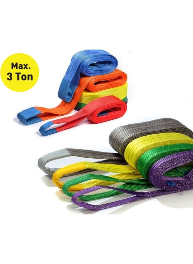 Kafenn Polyester Sling Rope 3 Ton 3 mt  - Image 1