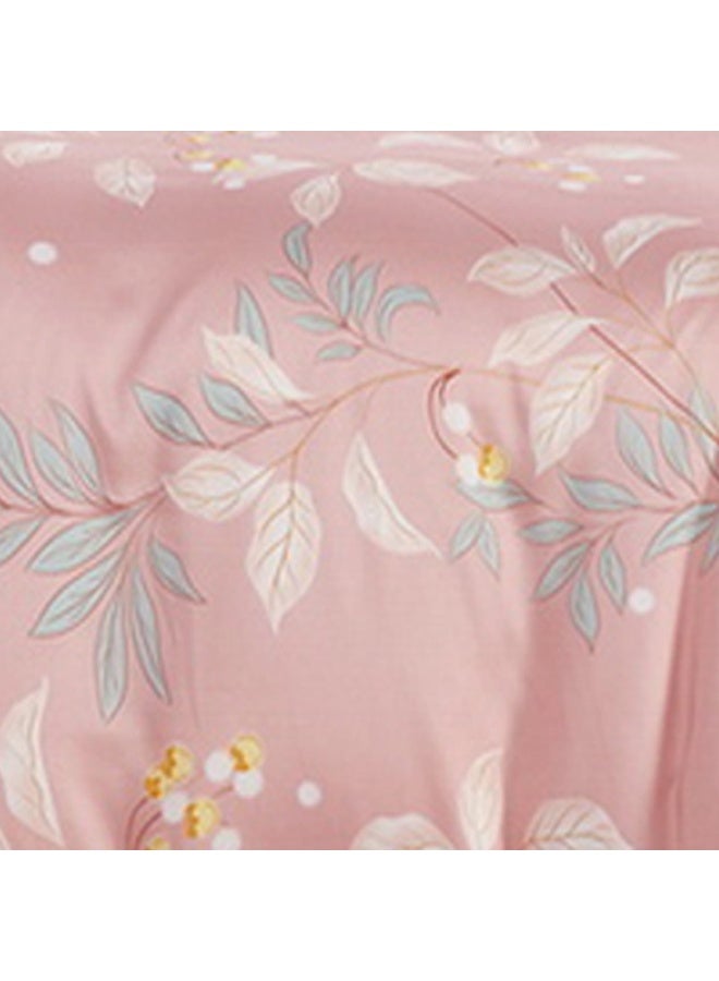 Ferrucci Pink Multicolor Print Duvet Set King, Double 6 Piece Set - Image 5