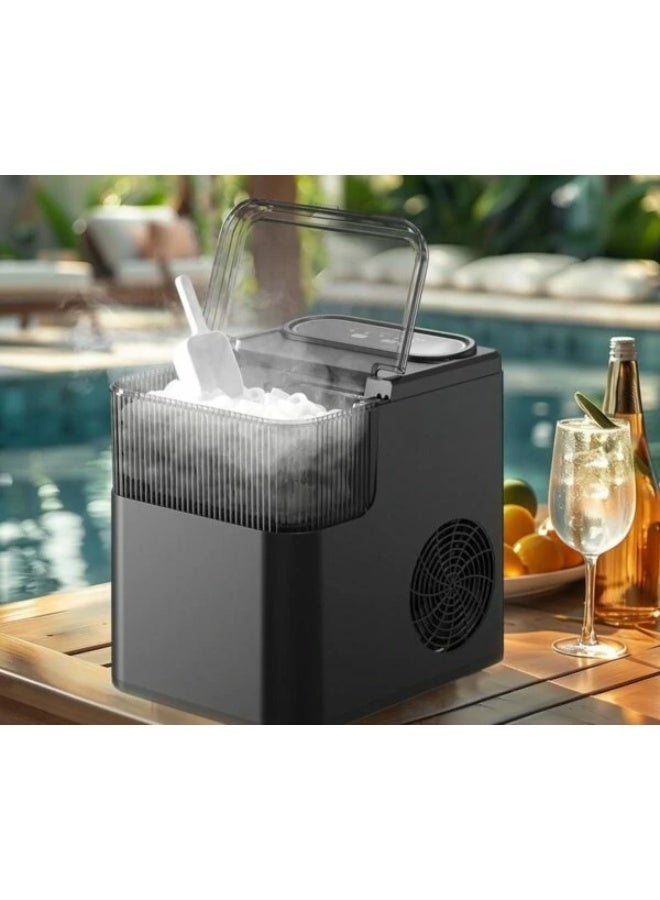 DSP KD8001, Ice Maker – Black - Image 2