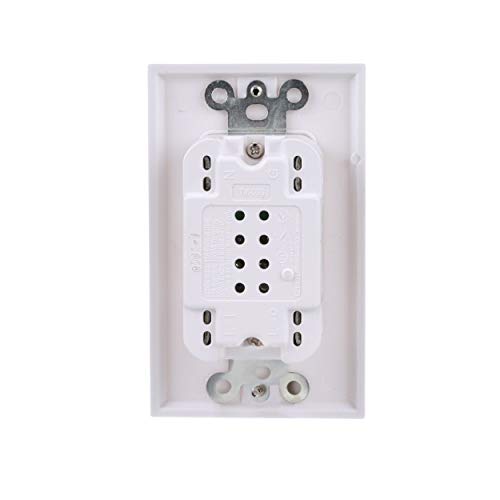 Woods 59724WD In-Wall 4-Hour Digital Countdown Timer ; White - Image 3