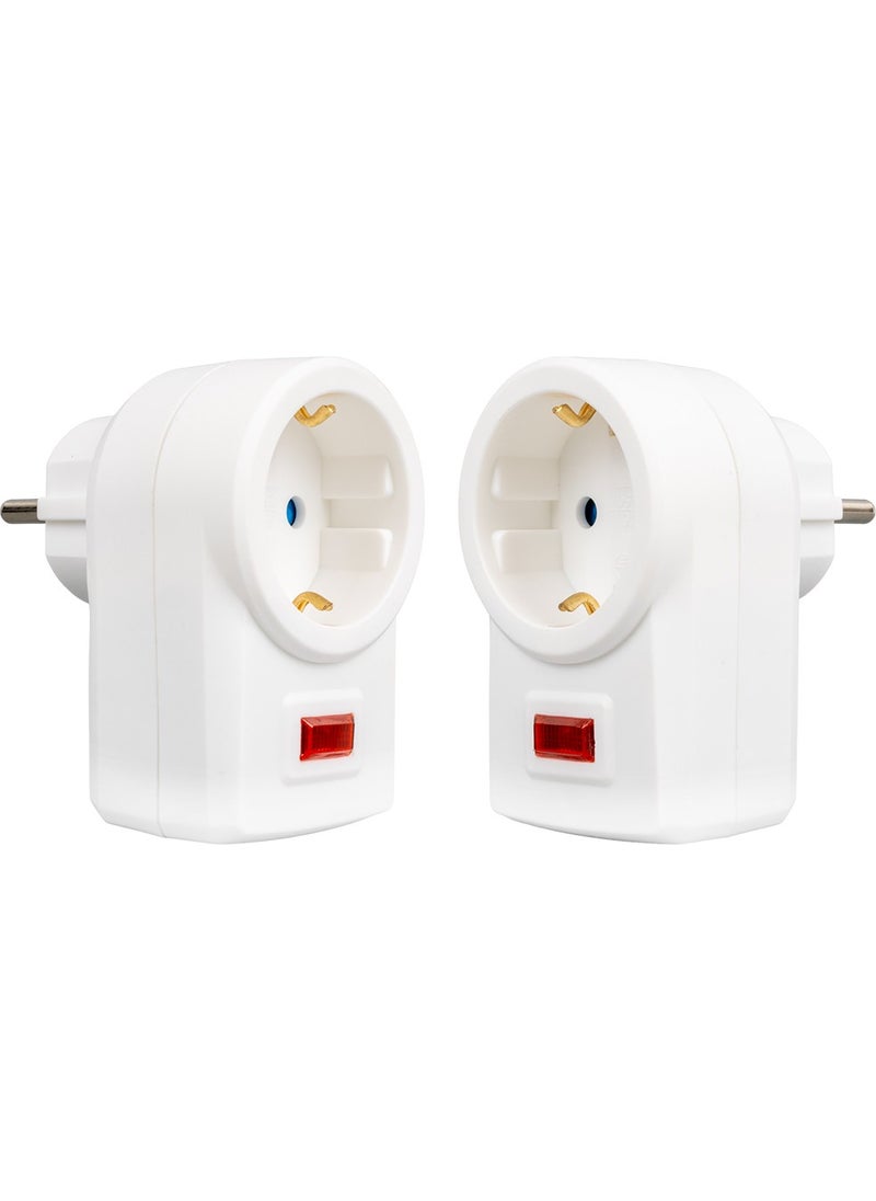 BYR Shopzum Rmd1-01/01 250V 16A Surge Protected Single Socket [ tek]  - Image 2