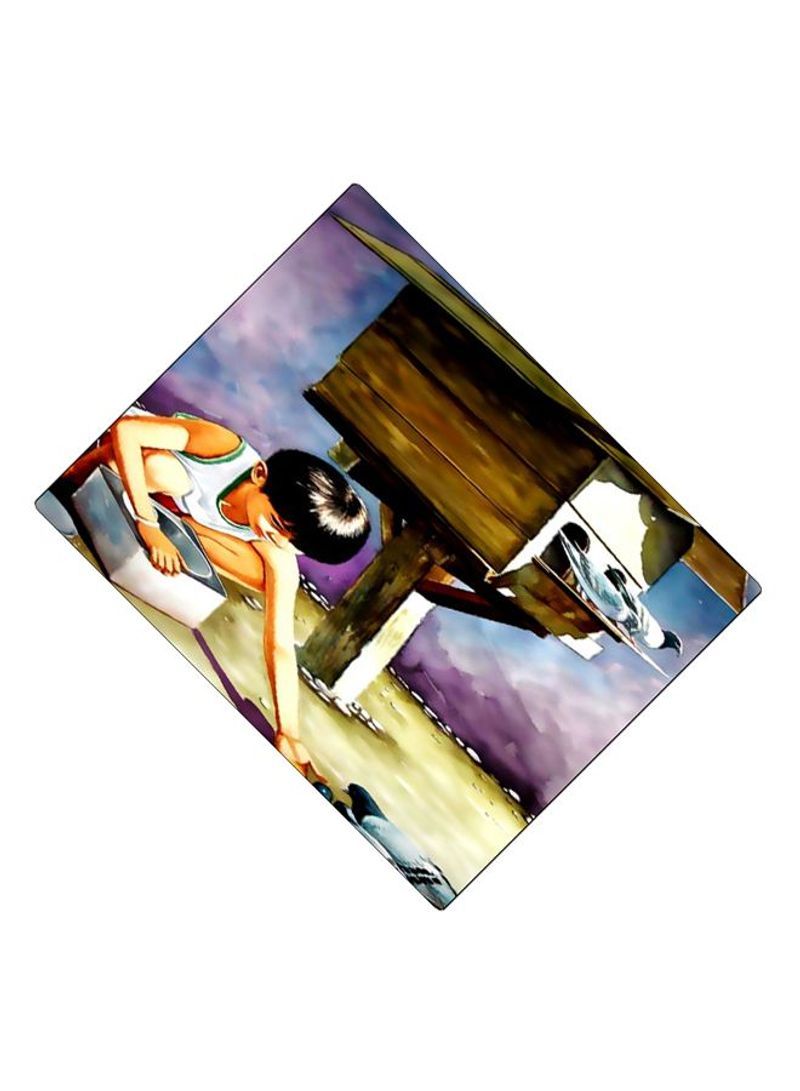 Printed Anti-Slip Gaming Mouse Pad Multicolor