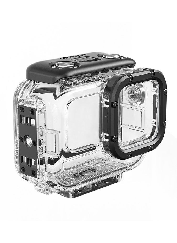 aMagisn Waterproof Diving Case for Insta360 Ace – 60M Depth with Anti-Fog Design, Multi-Layer Coated Glass, Quick Release Mount for Horizontal & Vertical Shooting – Protective Underwater Housing Shell  - Image 1