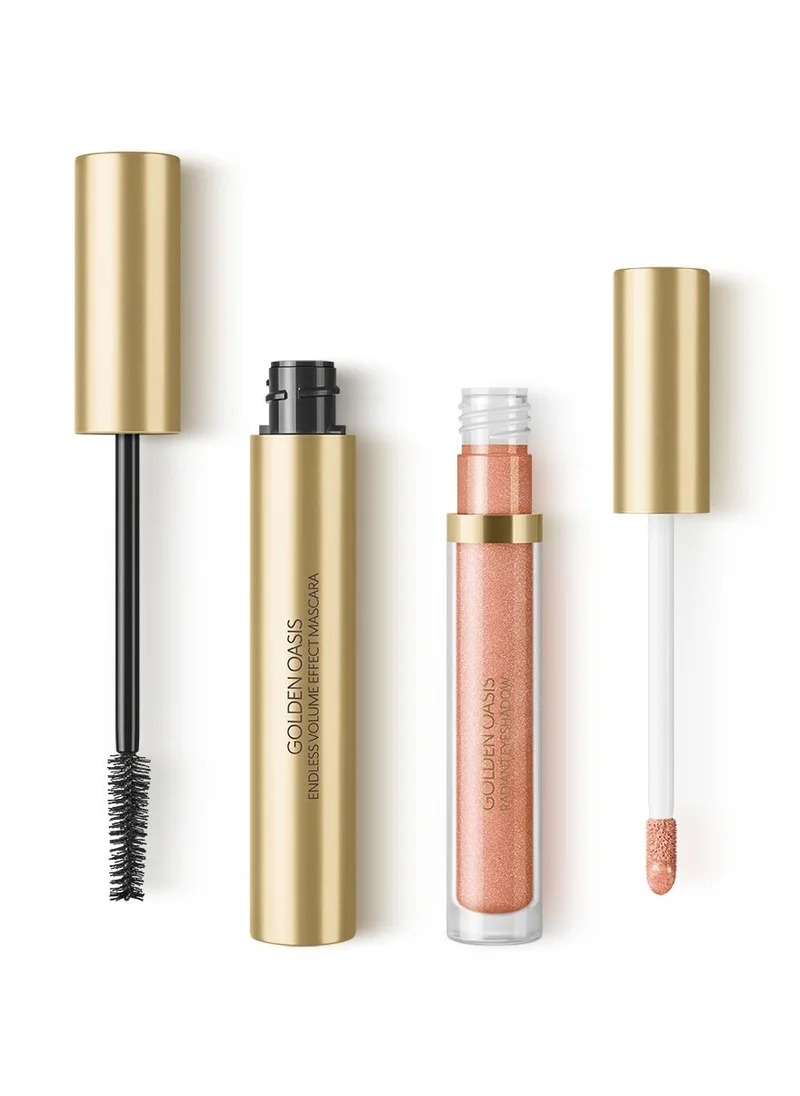 KIKO MILANO GOLDEN OASIS LUMINOUS EYES BEAUTY KIT, Savings 34%