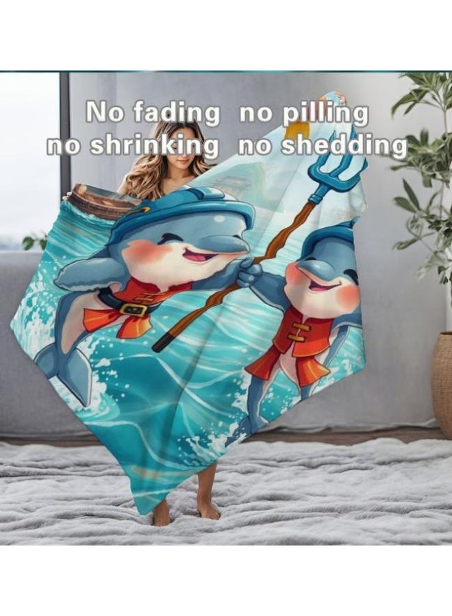 عام بطانية رقيقة من الفانيلا الكرتونية للأطفال أو الطلاب (دافئة ومريحة ومناسبة للنوم والألعاب) 100 سم * 150 سم - 107 - Image 4