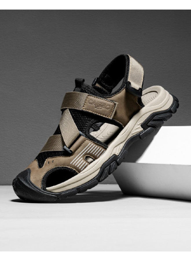 CARTELO Hot Item【amphibious】men's Summer Sandals, Breathable Mesh Water Shoes, Closed-toe Outdoor Sandals For Men - Image 1