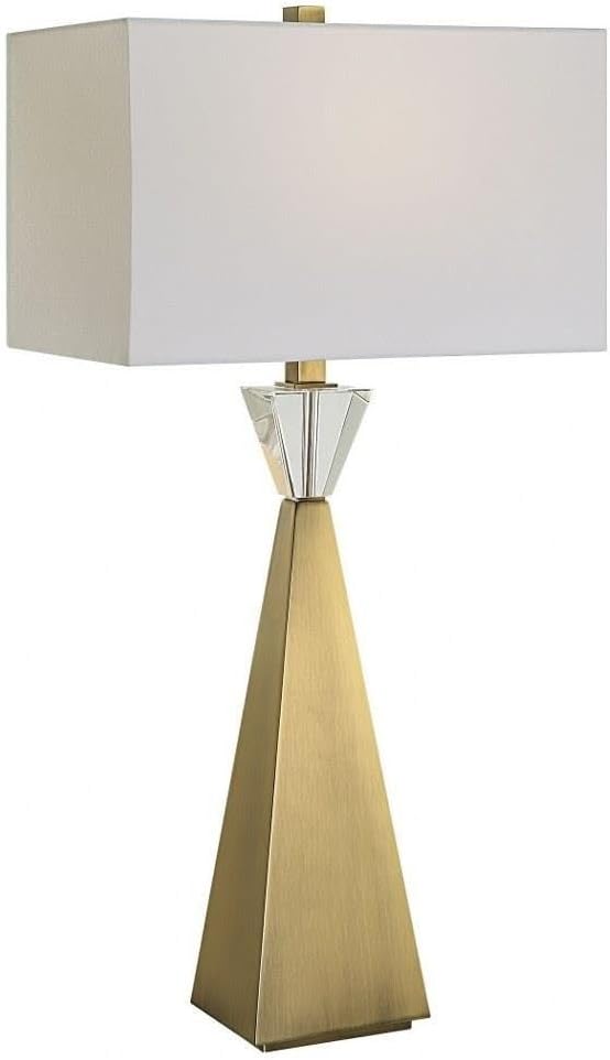 Uttermost Uttermost Arete Pane  1 Light Table Lamp3175 Inches Tall and 16 Inches Wide  - Image 3