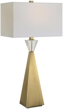 Uttermost Uttermost Arete Pane  1 Light Table Lamp3175 Inches Tall and 16 Inches Wide  - Image 4