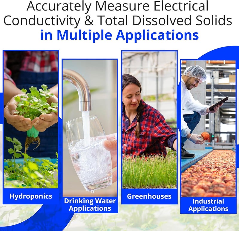 Bluelab Conductivity Pen - Digital TDS Meter for Hydroponics and Indoor Gardening - Image 3
