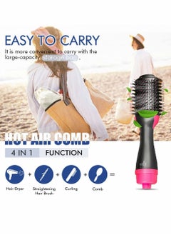 KASTWAVE Hair Dryer Brush Blow in One 4 1 Styler Volumizer for Women Negative Ion Hot Air with Clips Massage Comb and Storage Bag Fast Drying Straightening Curling  - Image 2