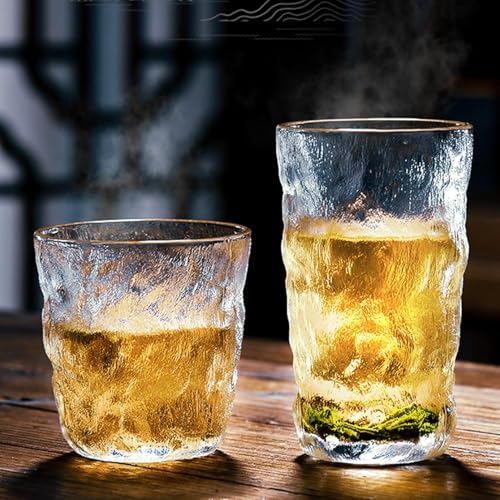 Ash  Roh Ash & Roh® 300 ML Glacier Cup, Frosted Wine Glass Water Cup,for Home Office &Bar Scotch, Cocktails Juice Drinking (Pack of 8) - Image 4