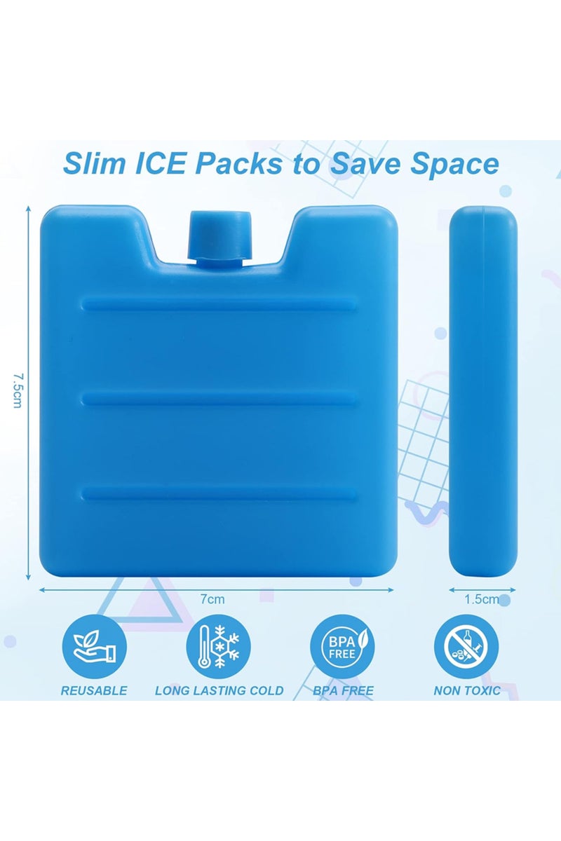 Star Babies Insulated Lunch Bag with Ice Pack Blue - Image 3
