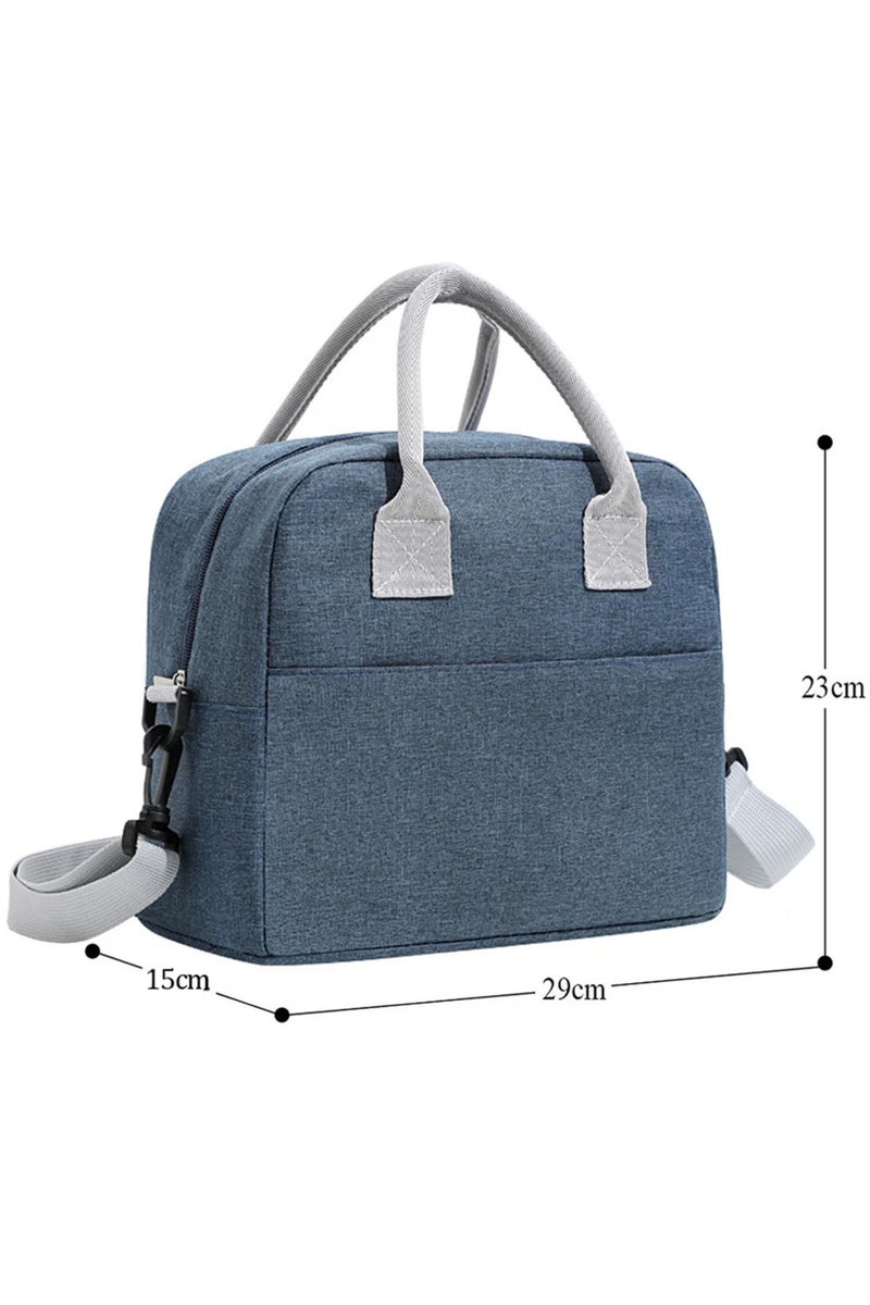 Star Babies Insulated Lunch Bag with Ice Pack Blue - Image 5