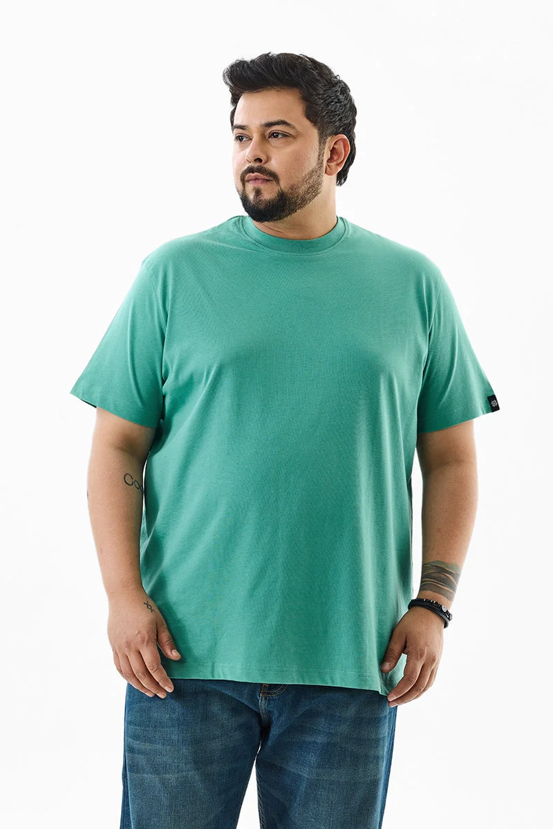 SNITCH Regular Fit 100% Cotton Plus Size T-Shirt