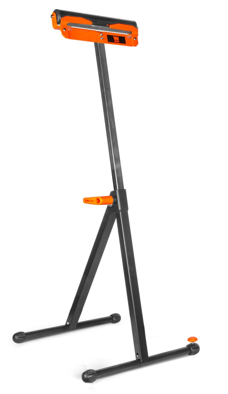 WEN Adjustable Roller Stand with Edge Guide, 250-Pound Capacity (4289) - Image 1