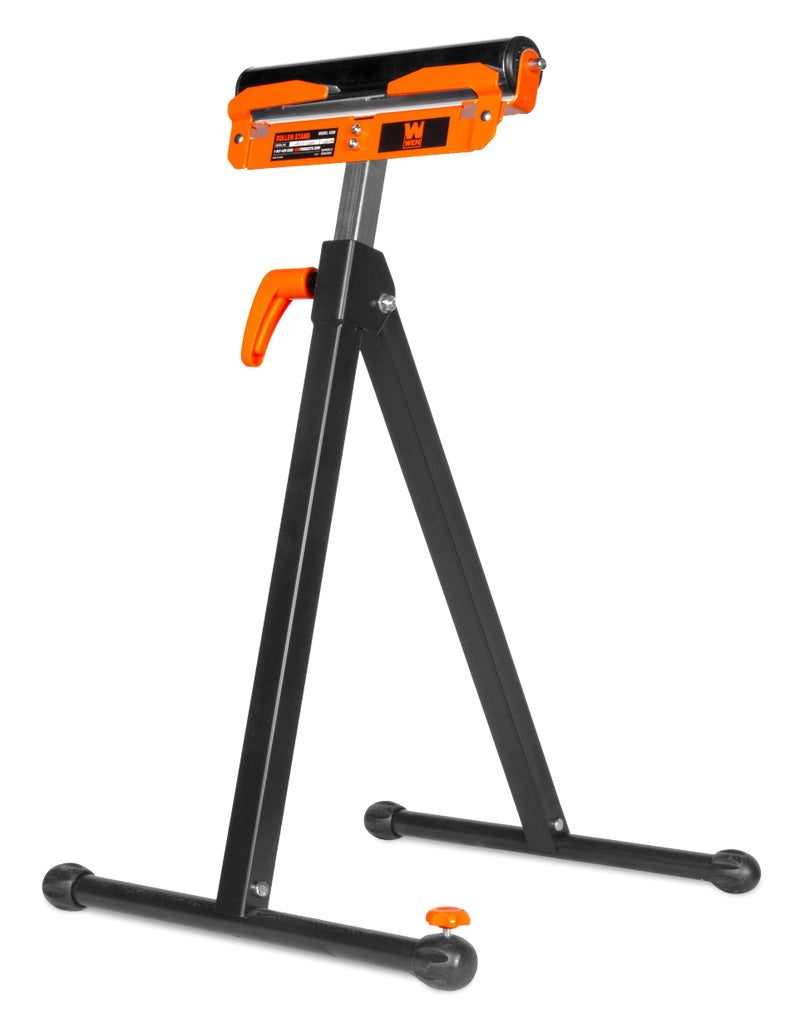 WEN Adjustable Roller Stand with Edge Guide, 250-Pound Capacity (4289) - Image 4