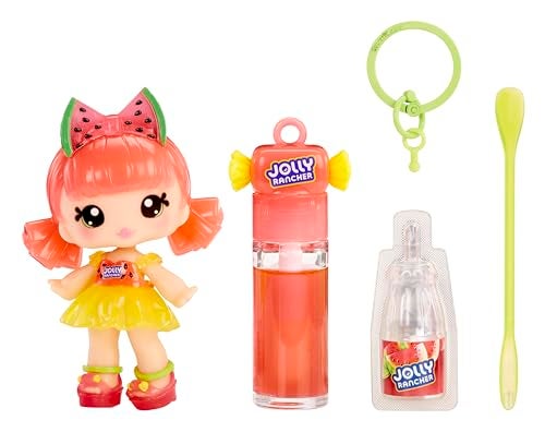 Yummiland x Licensed Sweets Lip Gloss Doll JOLLY RANCHER Includes DIY Lip Gloss Removable Keychain Cosmetic Play Collectible Ages 4 - Image 1