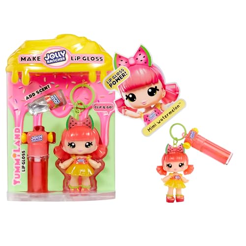 Yummiland x Licensed Sweets Lip Gloss Doll JOLLY RANCHER Includes DIY Lip Gloss Removable Keychain Cosmetic Play Collectible Ages 4 - Image 5